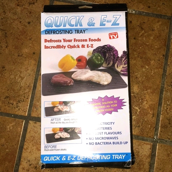 new quick & E-Z defrosting tray as seen on tv - Picture 1 of 8